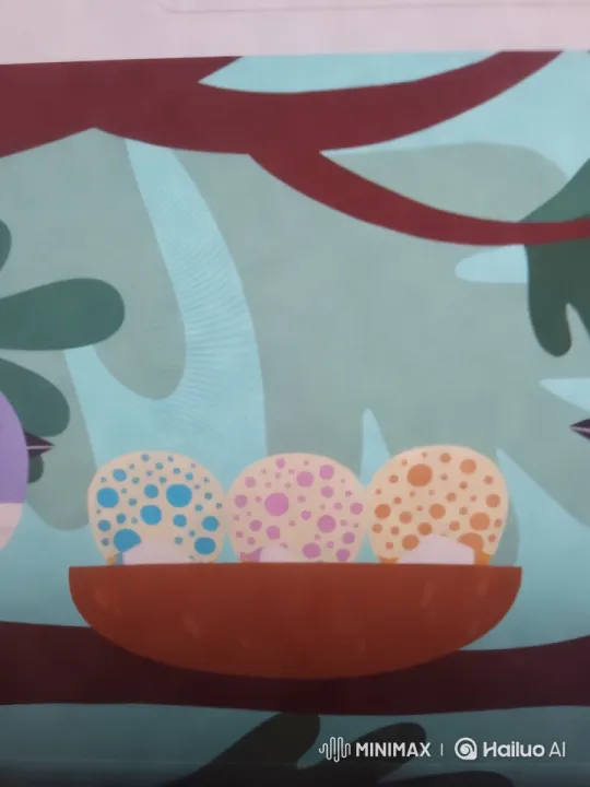 Animated Eggs in Vibrant Nature Setting – AI Generated Video | Hailuo AI