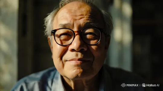 Asian Man Reflects with Aesthetic Camera Work – AI Generated Video | Hailuo AI