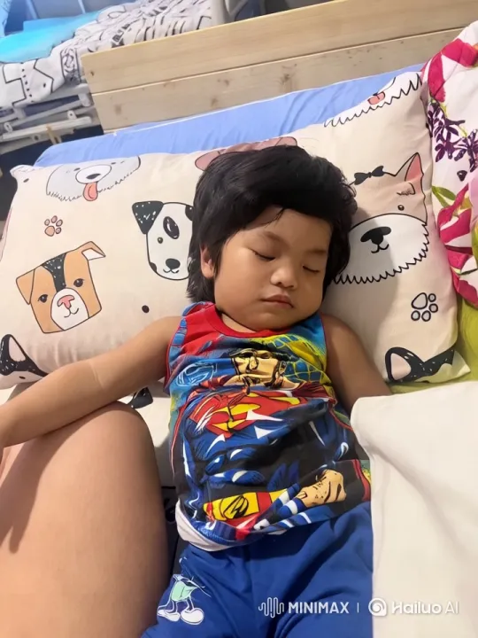 Energetic Child Dancing in Brightly Decorated Bedroom – AI Generated Video | Hailuo AI