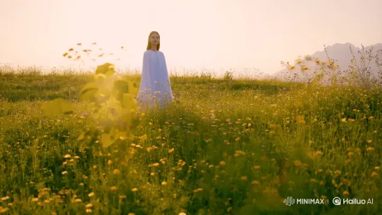 Tranquil Meadow: A Journey Through Serene Beauty – AI Generated Video | Hailuo AI