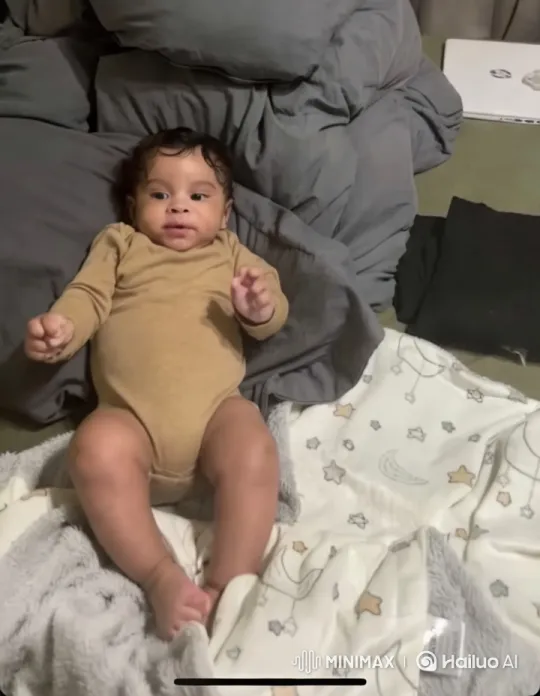 Baby's Playful Dance and Kung Fu Moves in Cozy Setting – AI Generated Video | Hailuo AI