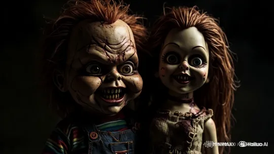 Chucky-like Dolls Found Frozen in Iceberg's Eerie Discovery – AI Generated Video | Hailuo AI