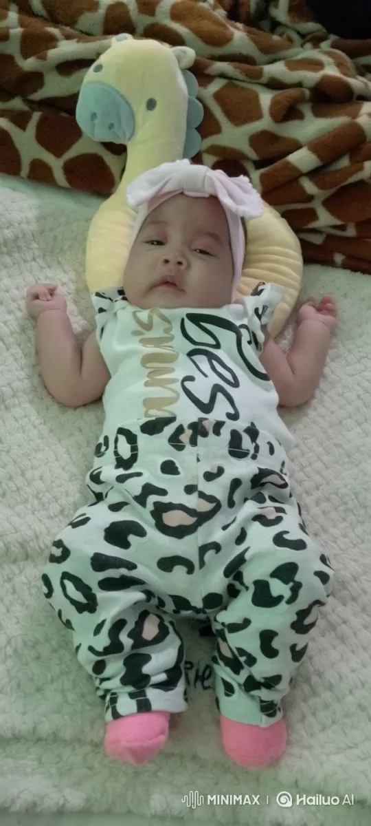 Baby Dances Playfully in Giraffe-Themed Onesie – AI Generated Video | Hailuo AI