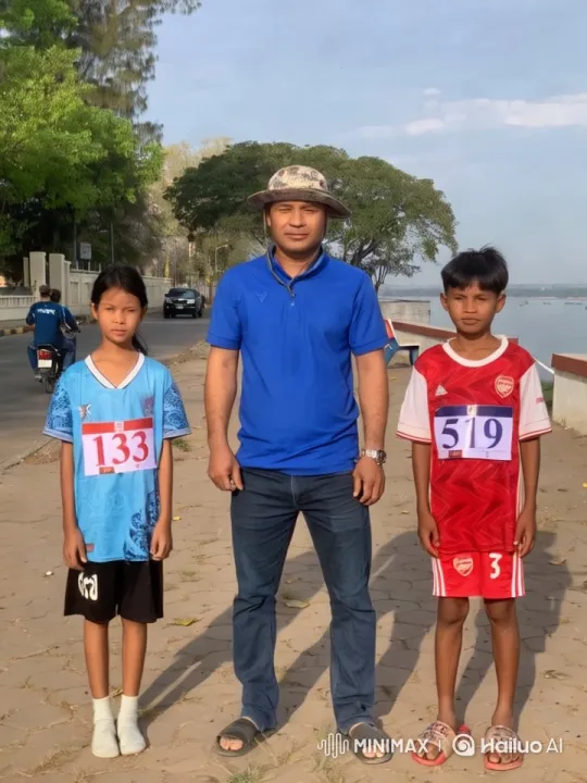 Children Display Impressive Kungfu Skills by Riverside – AI Generated Video | Hailuo AI