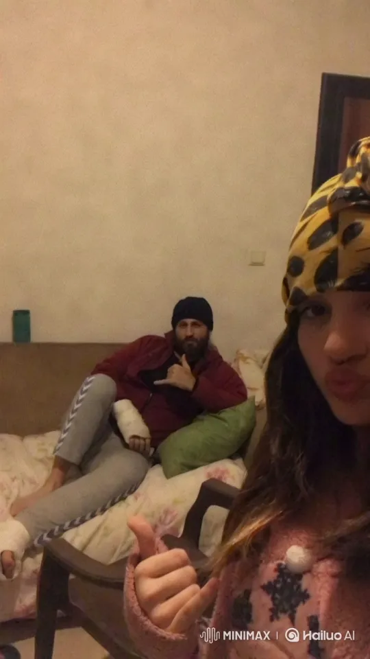 Cozy Indoor Scene: Man and Woman's Intimate Connection – AI Generated Video | Hailuo AI