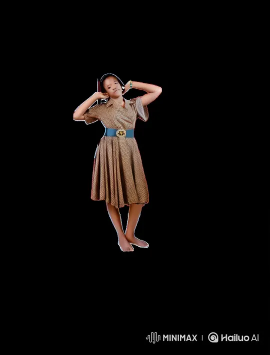 Girl Showcases Kung-Fu Skills with Graceful Poses and Leaps – AI Generated Video | Hailuo AI