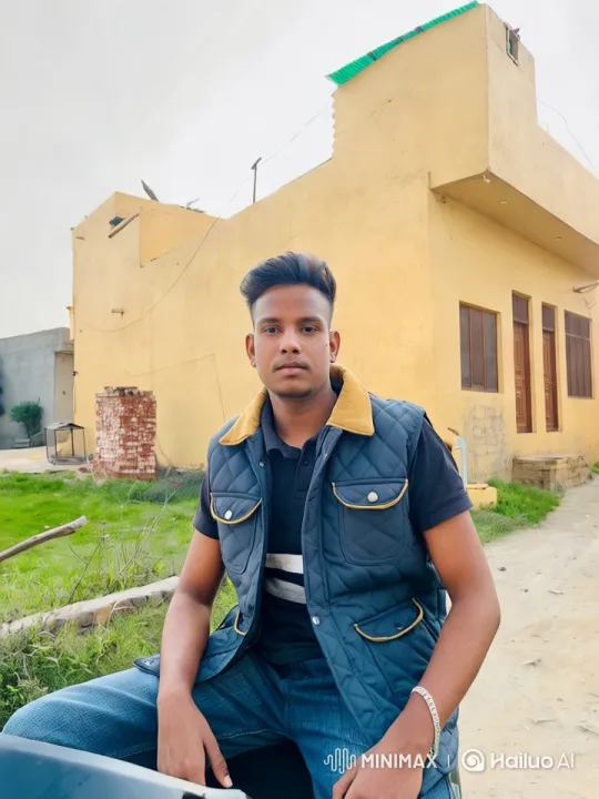 Young Man on Motorcycle Meets Armed Bodyguards – AI Generated Video | Hailuo AI