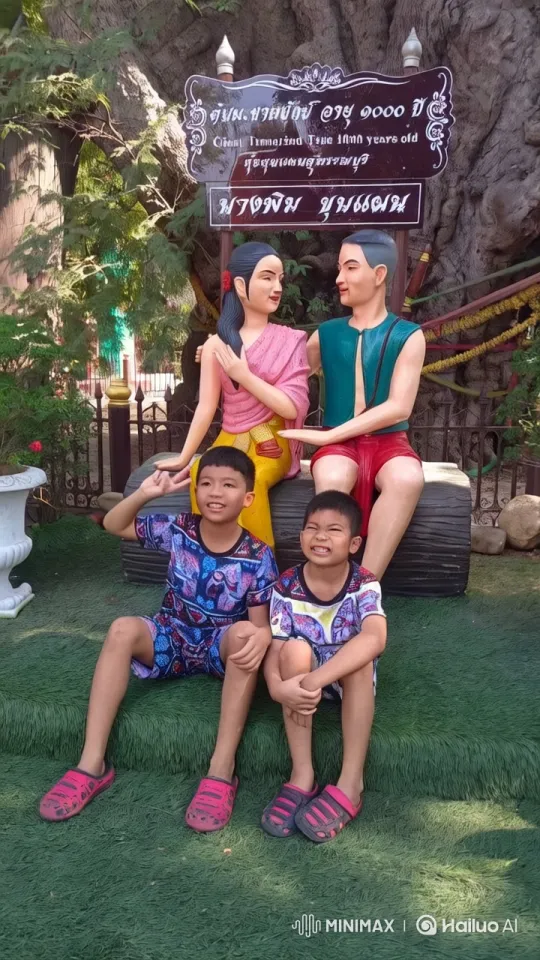 Children Play Kung Fu in Ancient Tree's Serenity – AI Generated Video | Hailuo AI