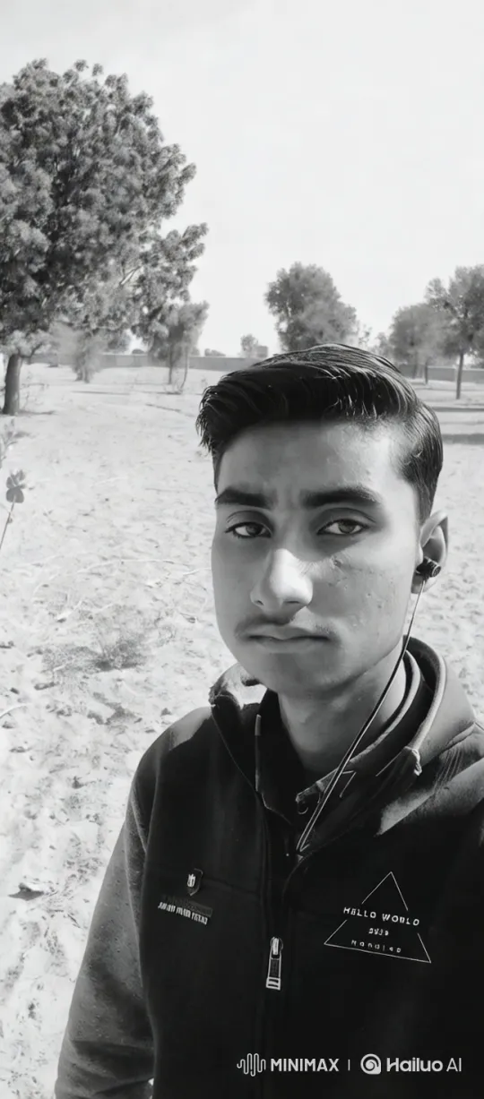 Young Man in Sandy Landscape with Aesthetic Camera Work – AI Generated Video | Hailuo AI