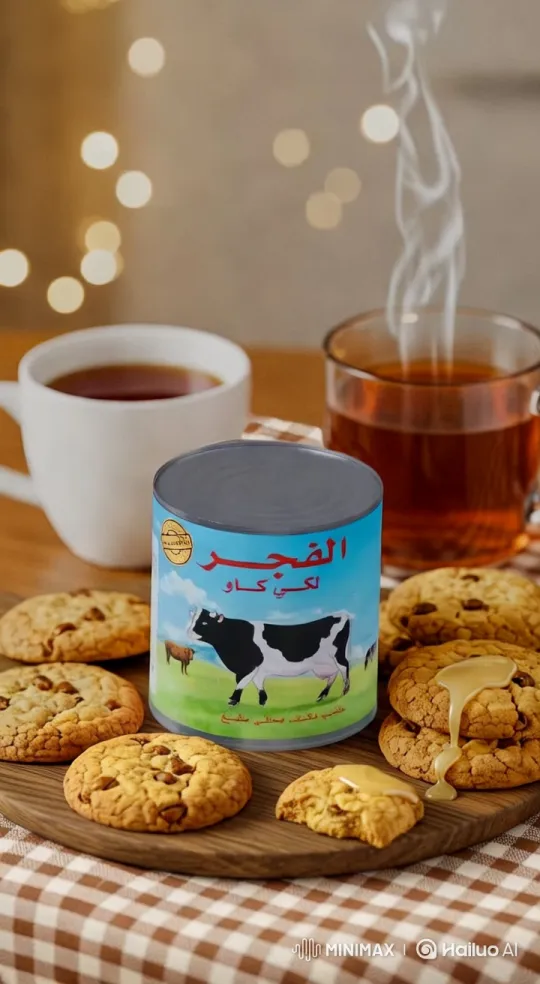 Cozy Tea Time: Aesthetic Display of Milk Can and Cookies – AI Generated Video | Hailuo AI