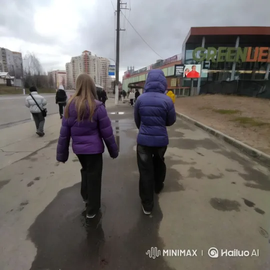 Girl Shrinks, Sprints to Distant Toilet in Surreal Scene – AI Generated Video | Hailuo AI