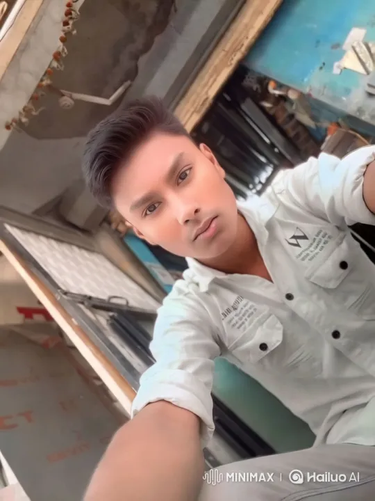 Young Man in White Shirt Examines Calm Environment – AI Generated Video | Hailuo AI