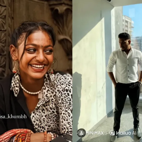 Couple's Joyful Embrace Captured on Video – AI Generated Video | Hailuo AI