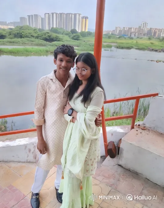 Traditional Couple's Intimate Kiss by a Lake – AI Generated Video | Hailuo AI