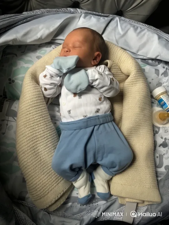 Baby Dancing Adorably in Cozy Crib Setting – AI Generated Video | Hailuo AI