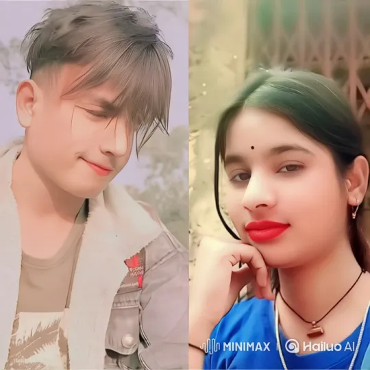 Young Couple's Romantic Kiss in Live2D Animation – AI Generated Video | Hailuo AI