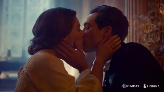 Intimate Couple's Kiss in Ethereal Lighting – AI Generated Video | Hailuo AI