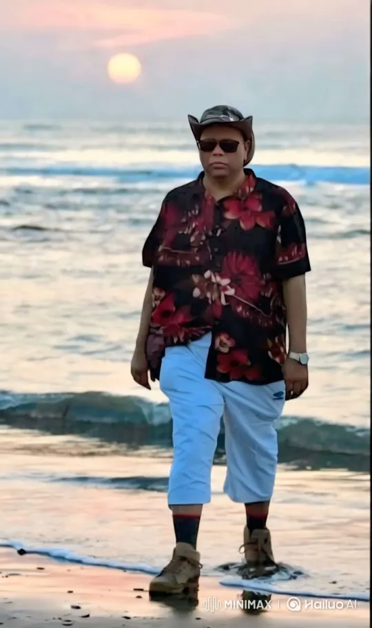 Tranquil Beach Walk at Sunset: Aesthetic Experience – AI Generated Video | Hailuo AI