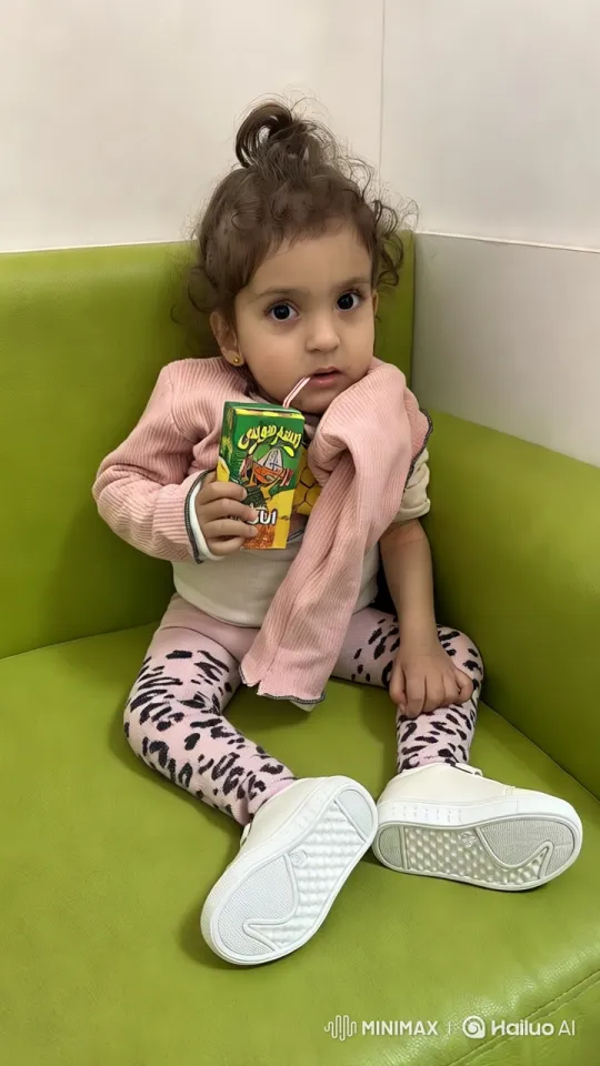 Child's Playful Kung Fu Moves on Green Sofa – AI Generated Video | Hailuo AI
