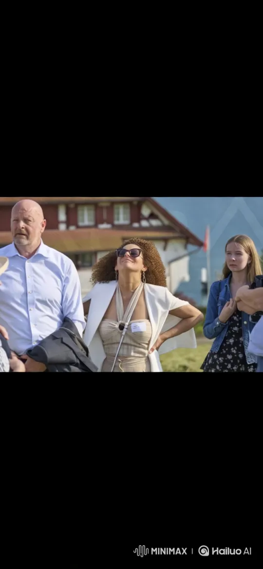 Outdoor Portrait: Contrasting Emotions in Serene Setting – AI Generated Video | Hailuo AI