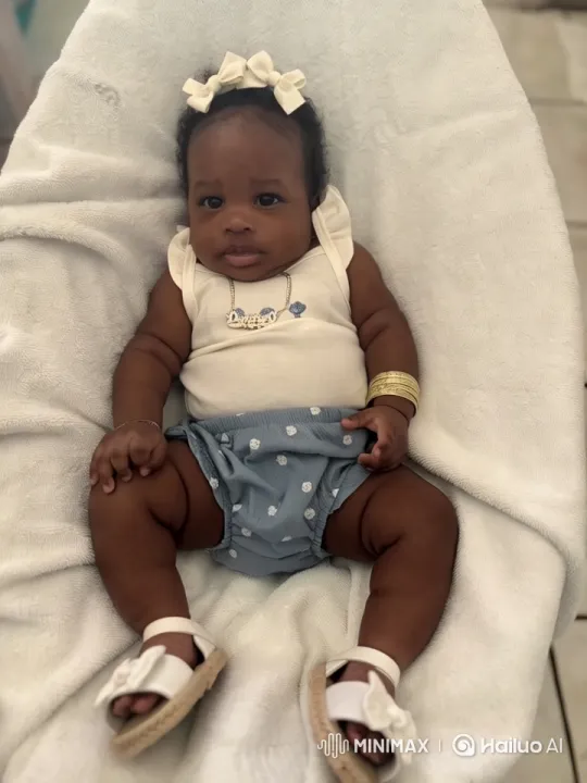 Aesthetic Portrait of a Baby in Cozy Outfit – AI Generated Video | Hailuo AI