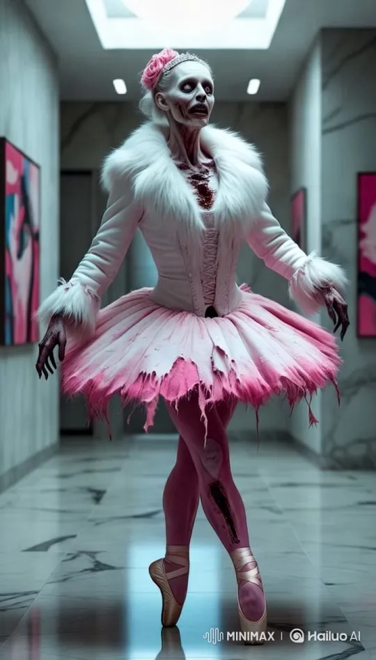 Zombie Ballerina: Graceful Dance of Horror – AI Generated Video | Hailuo AI