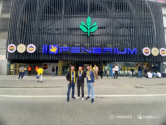 Fenerbahçe Fans at Fenerium Store Ahead of Game – AI Generated Video | Hailuo AI