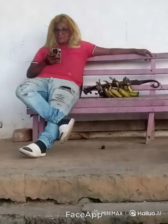 Kung Fu Dancer Showcases Artistry on Purple Bench – AI Generated Video | Hailuo AI