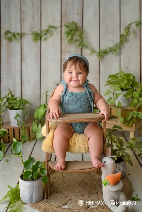 Baby's Joyful Dance and Kung Fu in Natural Setting – AI Generated Video | Hailuo AI