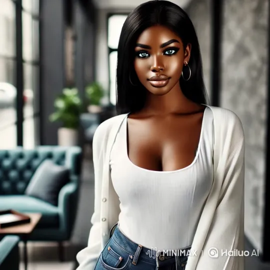 Sophisticated Aesthetic: Woman in Modern Interior – AI Generated Video | Hailuo AI