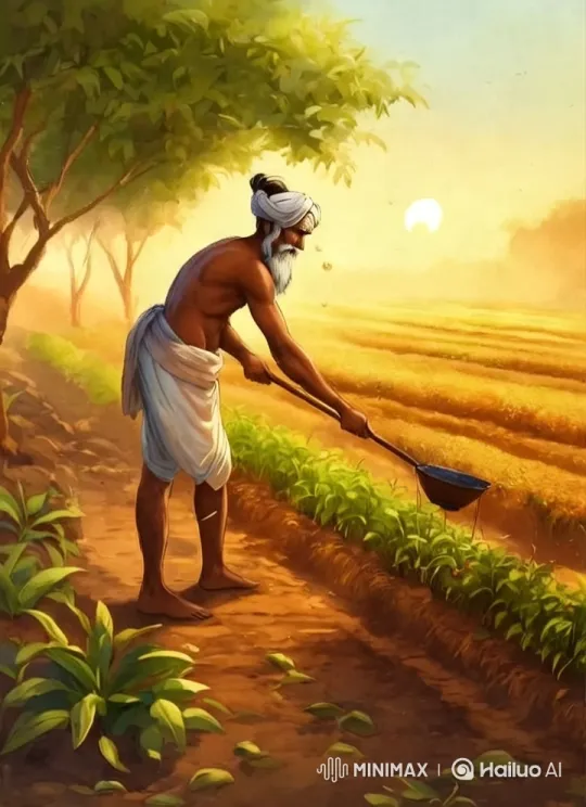Morning Farming Rituals in Serene Countryside – AI Generated Video | Hailuo AI