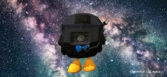 Curious Character Embarks on Galactic Rocket Adventure – AI Generated Video | Hailuo AI