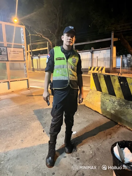 Police Officer Showcases Kung Fu and Dance Skills – AI Generated Video | Hailuo AI