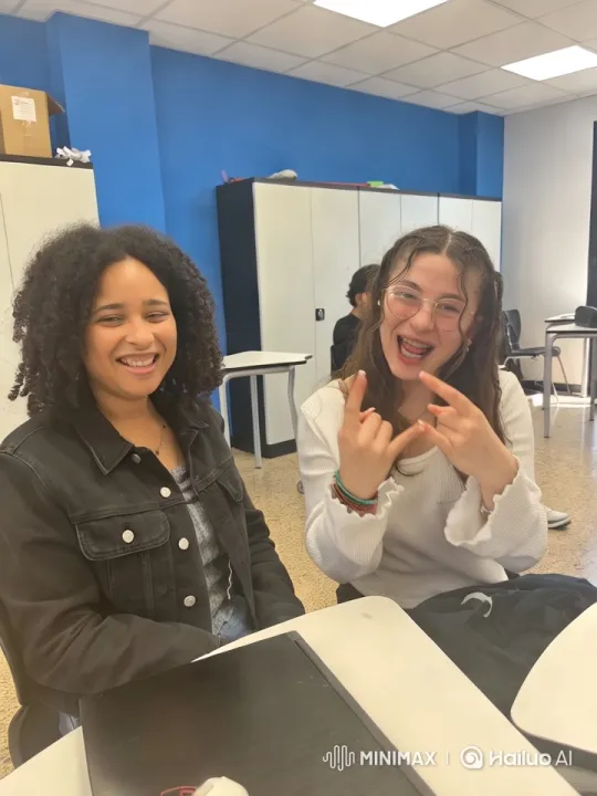 Intimate Classroom Encounter Captured with Cinematic Style – AI Generated Video | Hailuo AI