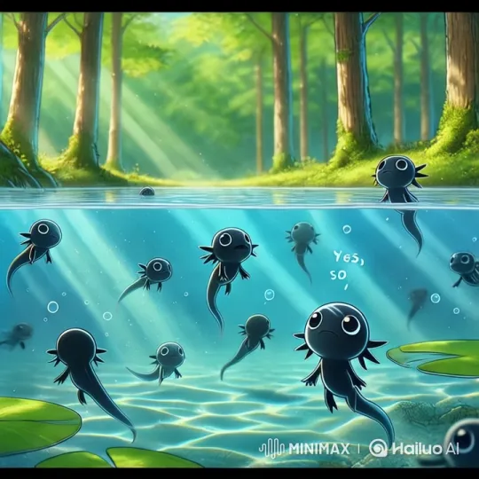 Tranquil Underwater Forest with Serene Light Play – AI Generated Video | Hailuo AI