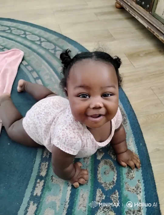Baby Dancing and Punching in Cozy Room – AI Generated Video | Hailuo AI