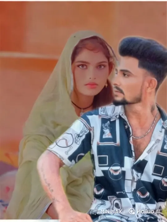 Intimate Couple's Affectionate Moment in Colorful Setting – AI Generated Video | Hailuo AI