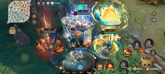 High-Aesthetic Fantasy Battle with Spellcasting and Fire Attacks – AI Generated Video | Hailuo AI