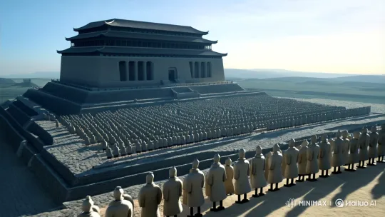Exploring the Enigmatic Legacy of Qin Shi Huang's Mausoleum – AI Generated Video | Hailuo AI