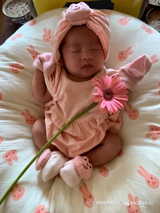 Baby in Pink Outfit Dances and Plays Kungfu – AI Generated Video | Hailuo AI