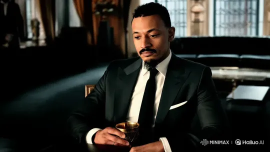 Mysterious Businessman Advocates Power Over Decency – AI Generated Video | Hailuo AI