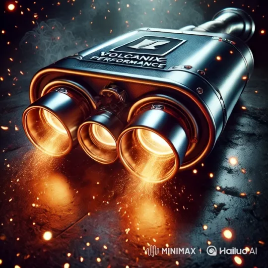 Volcanix Performance Exhaust: Dynamic Spark and Glow – AI Generated Video | Hailuo AI