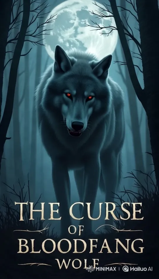The Curse of Bloodfang Wolf: Terror Under Moonlight – AI Generated Video | Hailuo AI