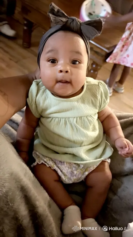 Baby Dancing Joyfully in Cozy Room Setting – AI Generated Video | Hailuo AI