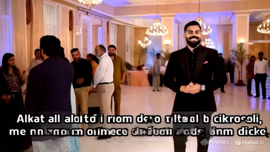 Virat Kohli Enjoys a Lively Dance at a Glamorous Party – AI Generated Video | Hailuo AI