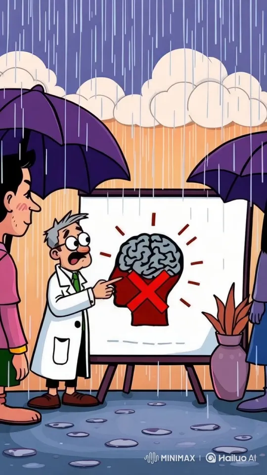 Live2D Animation: Cinematic Scientist Explains Brain with Realistic Details – AI Generated Video | Hailuo AI