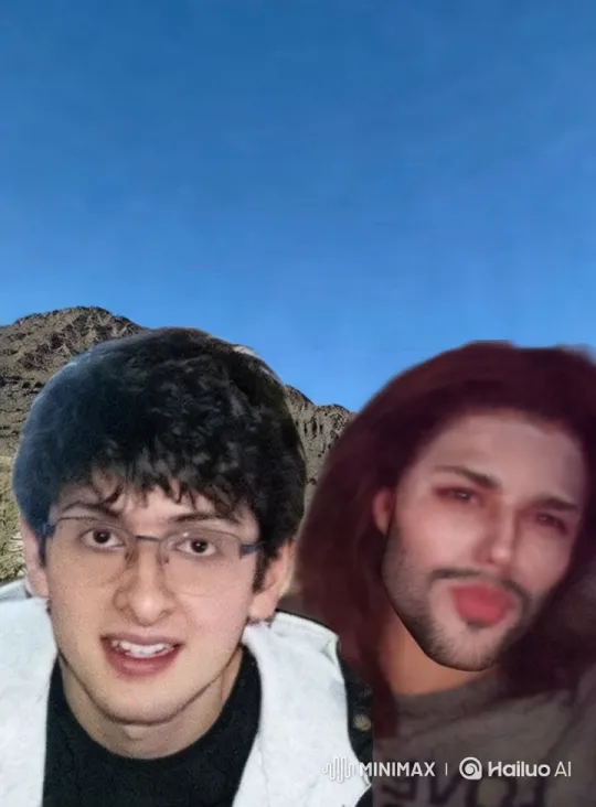 Couple's Intimate Kiss Amid Majestic Mountains – AI Generated Video | Hailuo AI