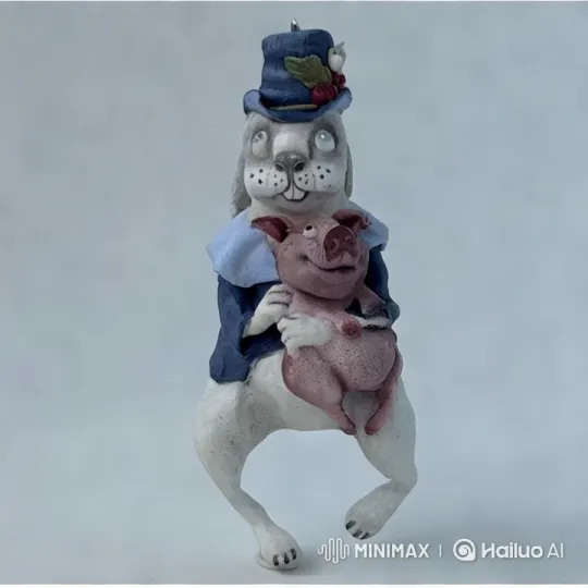 Rabbit and Piglet's Joyful Adventure in Wonderland – AI Generated Video | Hailuo AI