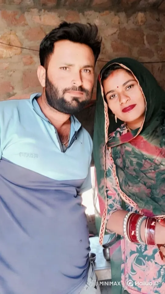 Intimate Couple's Kiss in Traditional Attire Captured – AI Generated Video | Hailuo AI