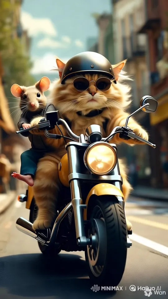 Neighborhood Cats Advertise Health Products with Free Shipping – AI Generated Video | Hailuo AI